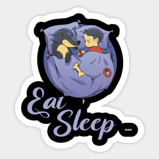 Sleeping Dog Sticker